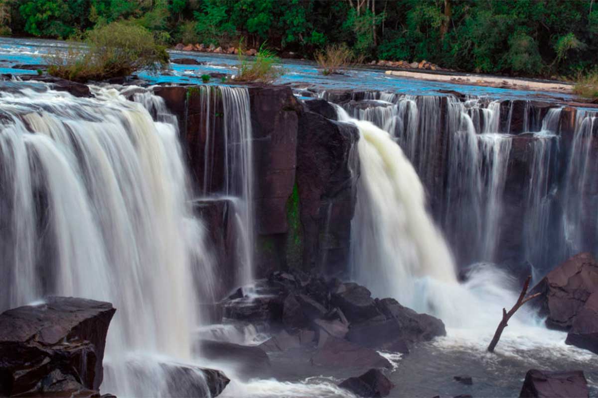 Imagem de Salto Saudades: Mini Cataratas do Iguaçu no oeste catarinense
